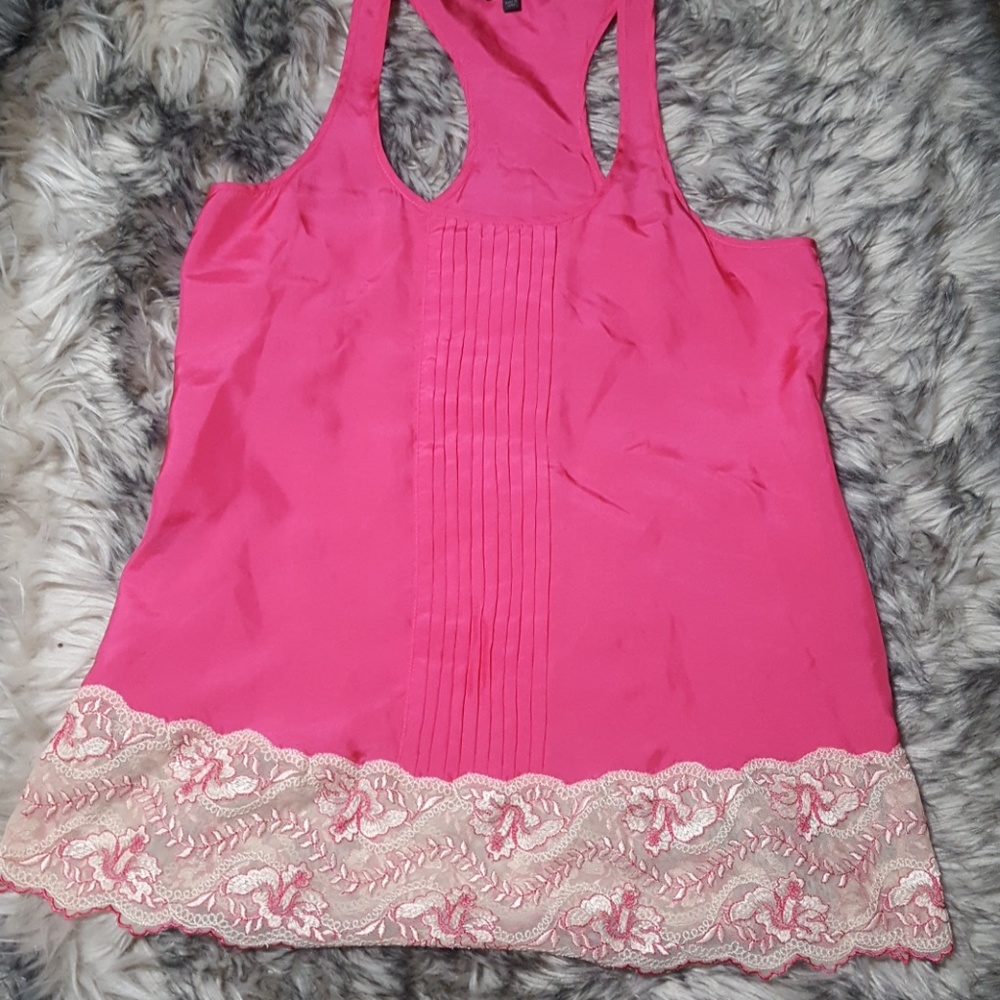 Express Silk Lace  Top - Size S